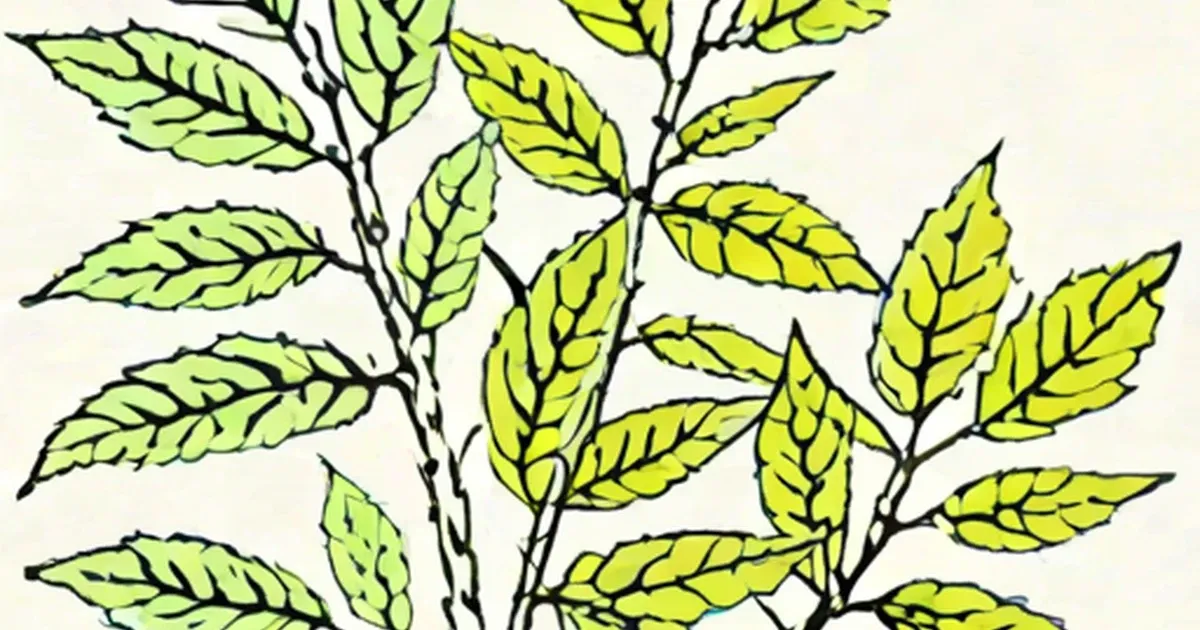 Anise plant with pale green feathery foliage