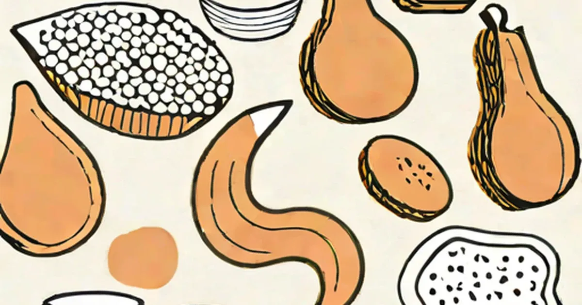 Illustration of digestive organs including stomach and intestines