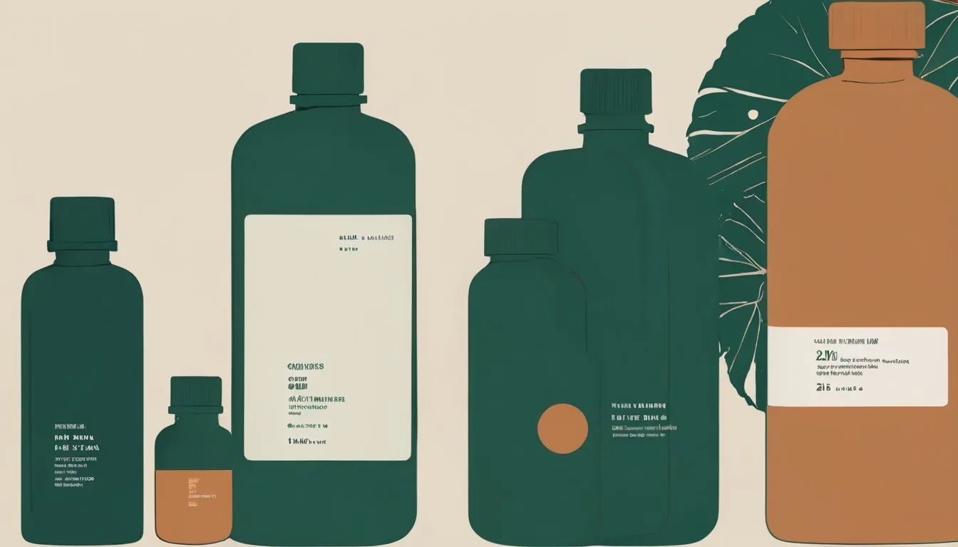 Three supplement bottles of different sizes with capsules beside them, representing different forms of magnesium