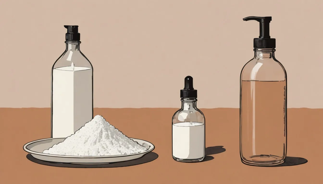 Magnesium capsules, a dissolving powder drink, and a spray bottle arranged near a stylized cramped calf muscle shape.