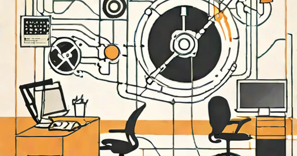 Mechanical schematic showing CVT pulley and belt transmission