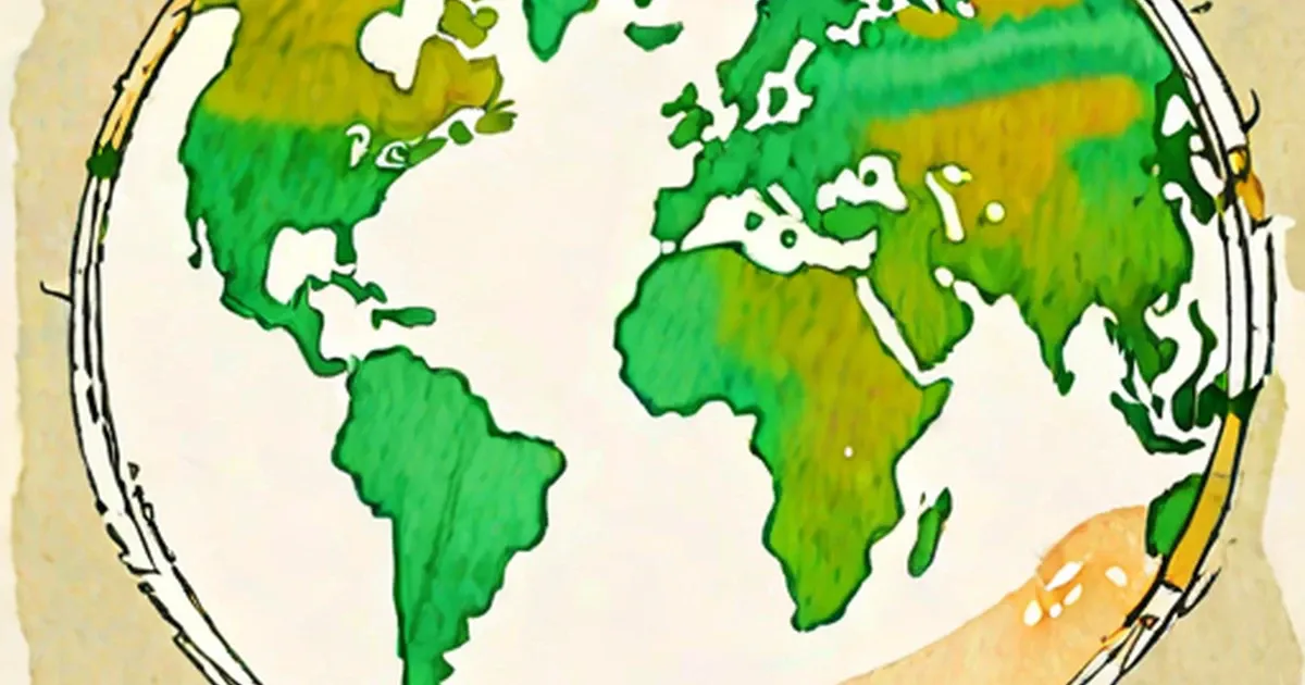 Cross-section of Earth’s interior showing the crust, mantle, and core layers