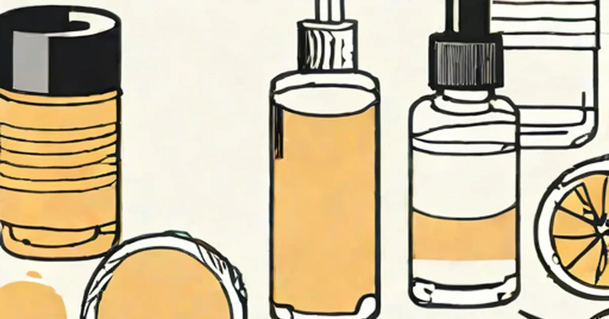 Yellow adhesive bottles with different applicators and a roll of tape