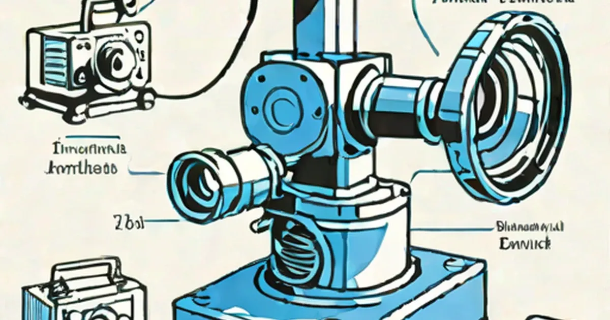 Labeled diagram of Blu-ray drive mechanical and optical components