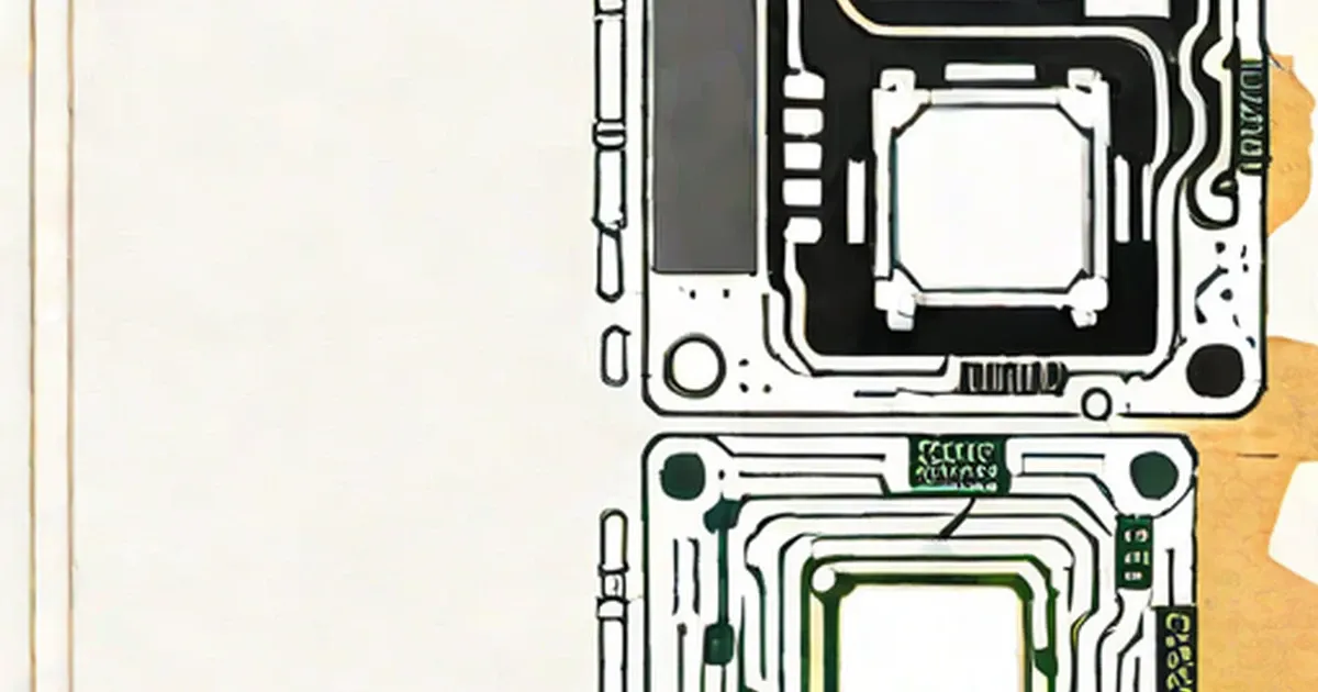 Processor sockets on a computer motherboard