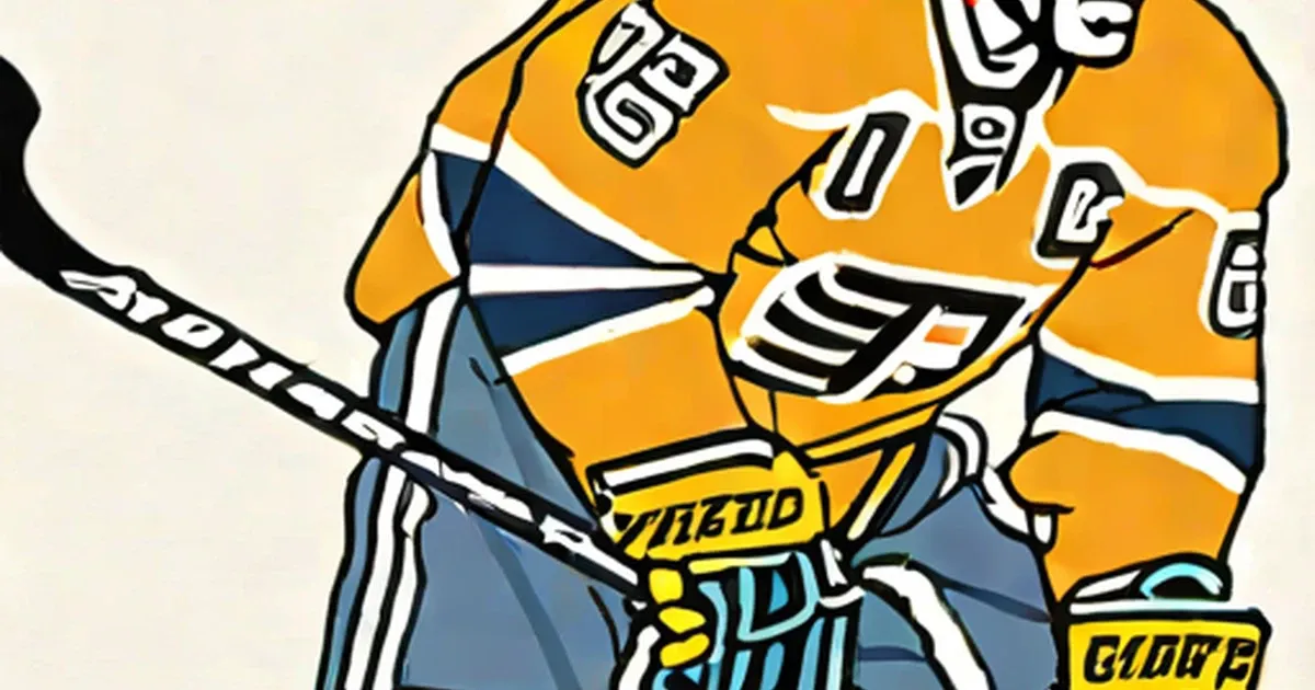 Jaromir Jagr in Washington Capitals uniform, number 89, holding hockey stick in comic illustration