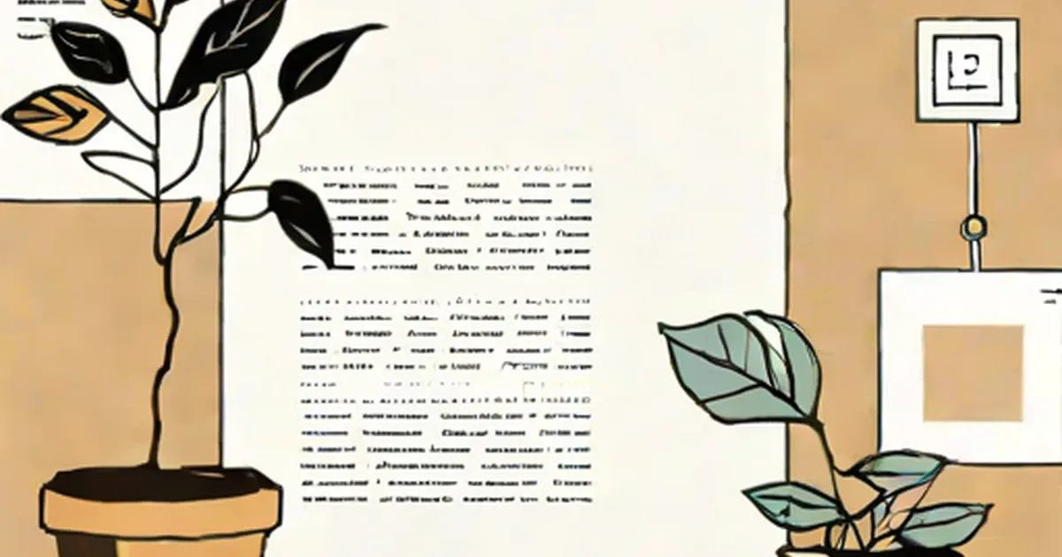 Potted plants beside a desk with poetry texts and reading lamp