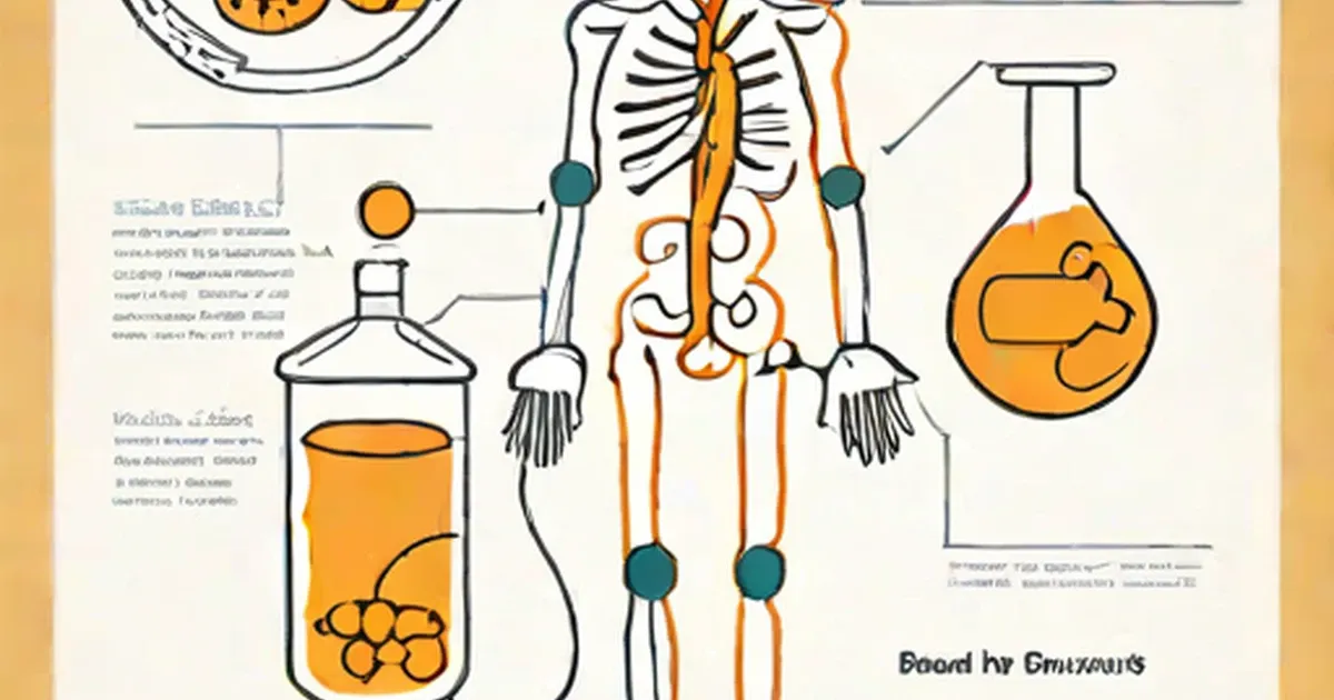 Illustration of kidney anatomy and urinary system function