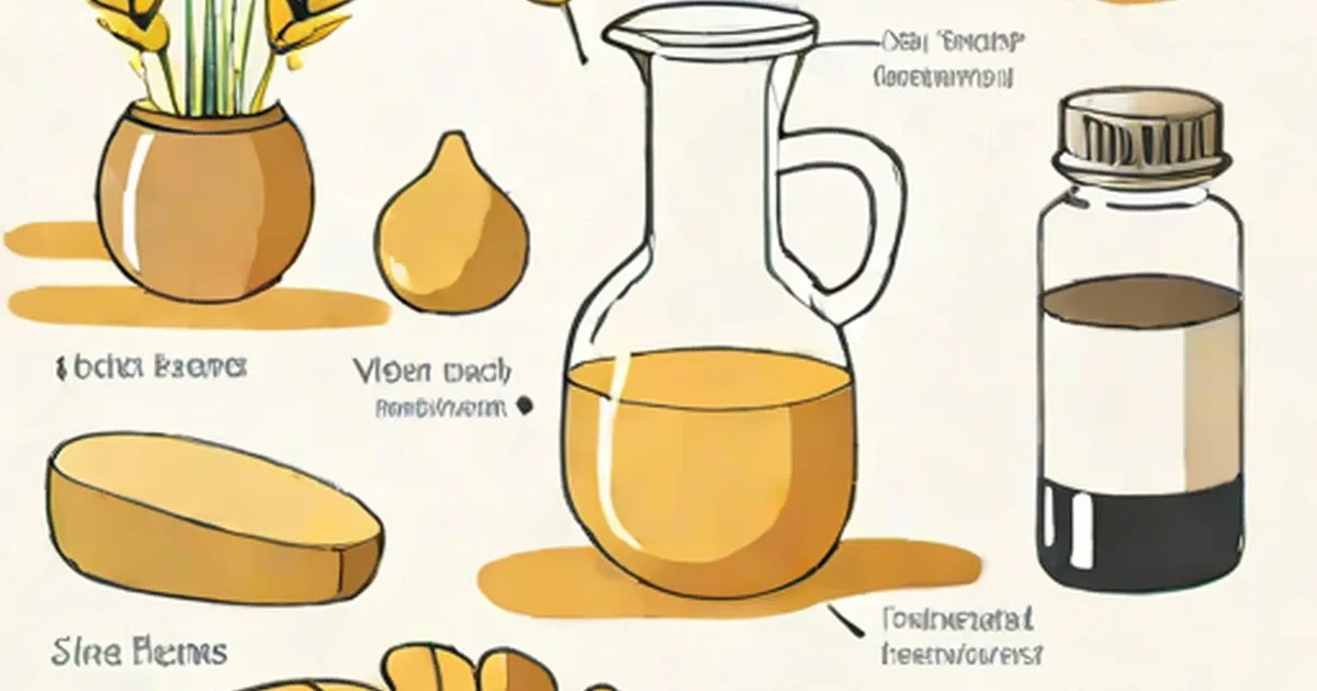 Illustrated foods and beverages containing yeast, including bread, beer, and fermented products