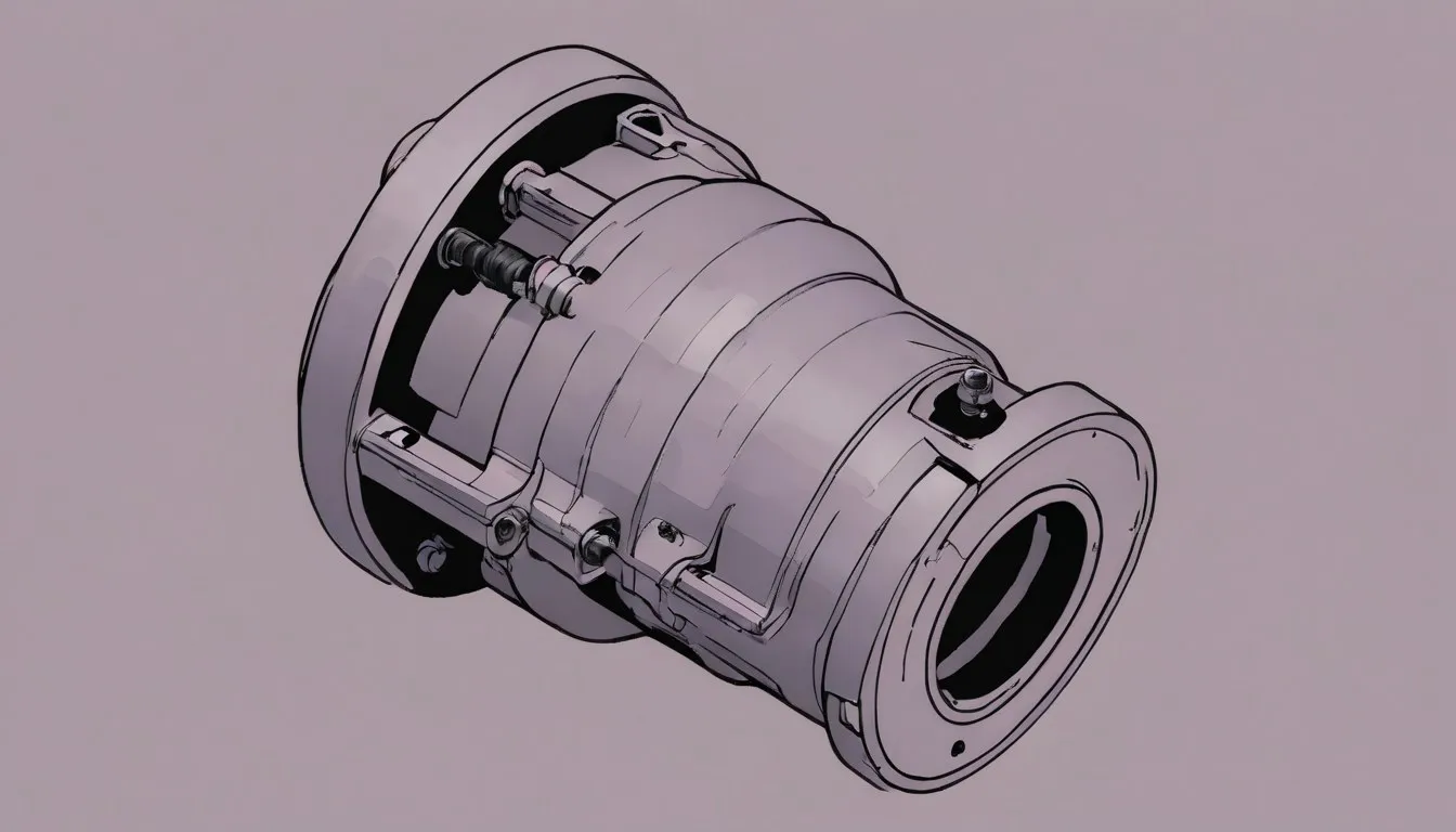 A throttle position sensor lifted from an aluminium throttle body, its two mounting screws resting beside it